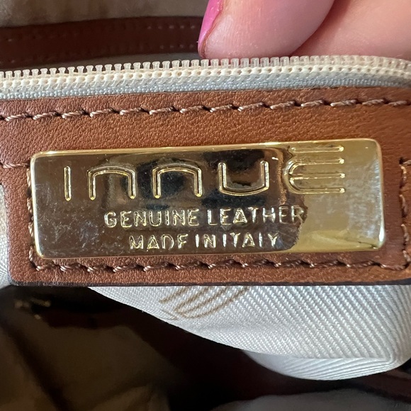 Italian leather handbag Crossbody like brand new - Picture 5 of 7